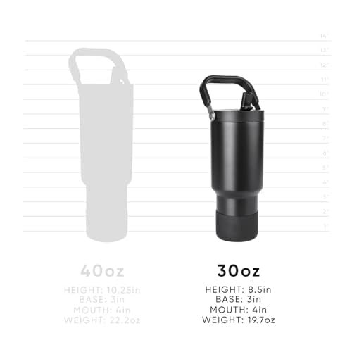 Simple Modern Trek Pivot | 40oz Flip Straw Tumbler with Handle | Water Bottle & Boot | Interchangeable Straw & Chug Lids | Insulated Stainless Steel Jug | Gym Sports Outdoors | Blush Tie Dye