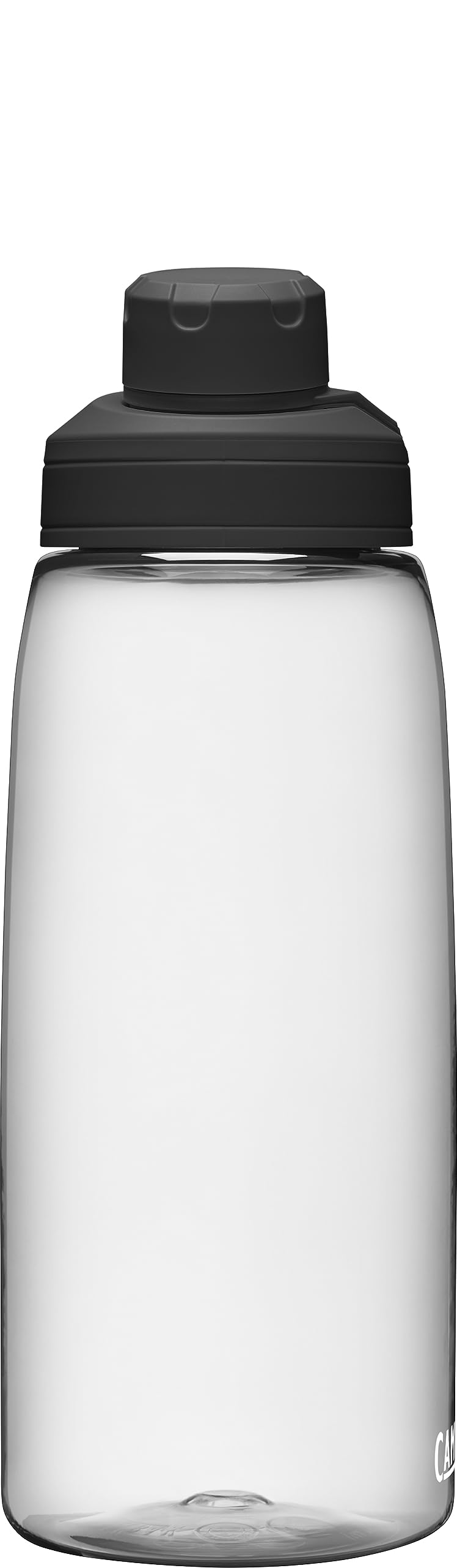 CamelBak Chute Mag BPA Free Water Bottle with Tritan Renew - Magnetic Cap Stows While Drinking, 32oz, Clear