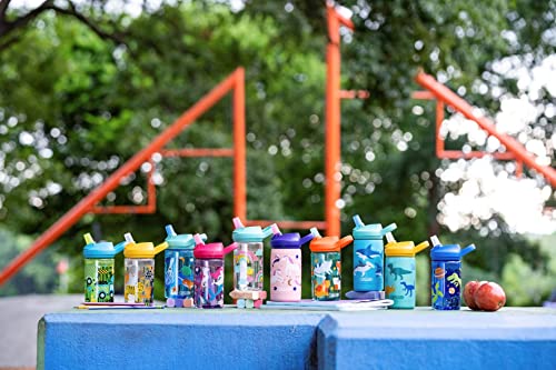 CamelBak eddy+ 14oz Kids Water Bottle with Tritan Renew – Straw Top, Leak-Proof When Closed, Spring Fairies