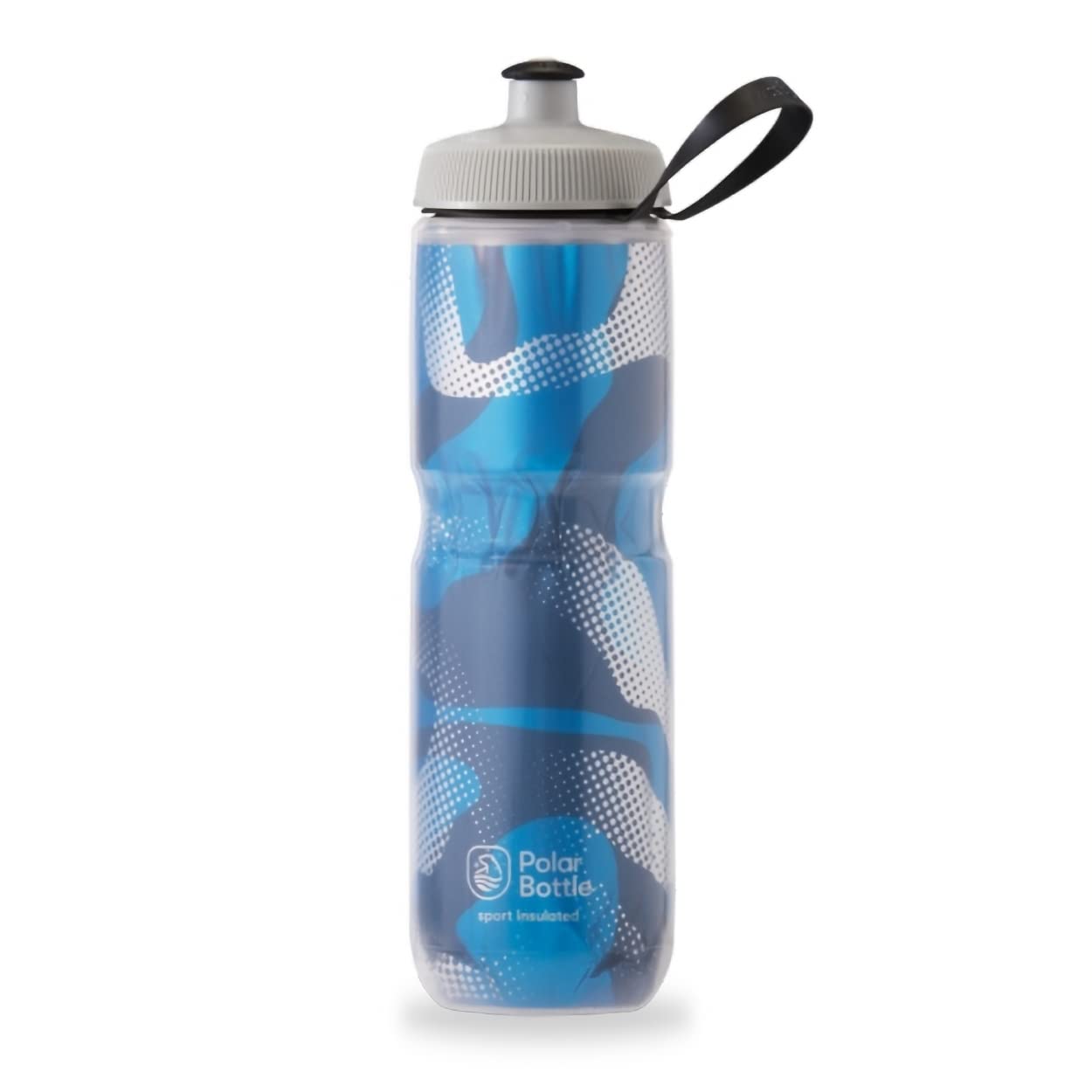 Polar Bottle Sport Insulated 24 oz & Kids 12 oz Insulated Water Bottles - BPA Free Squeeze Bottle for Gym, Bike, School