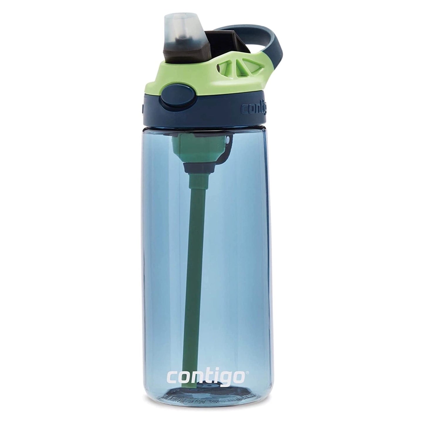 Contigo Kids Straw Water Bottle with AUTOSPOUT Lid, 20oz, Blueberry