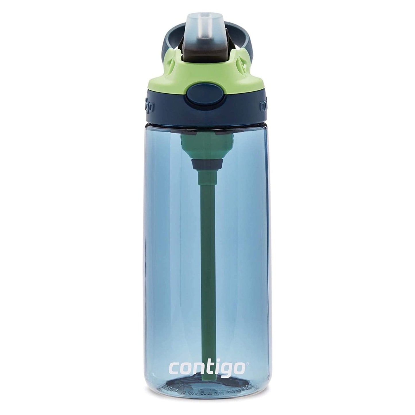 Contigo Kids Straw Water Bottle with AUTOSPOUT Lid, 20oz, Blueberry
