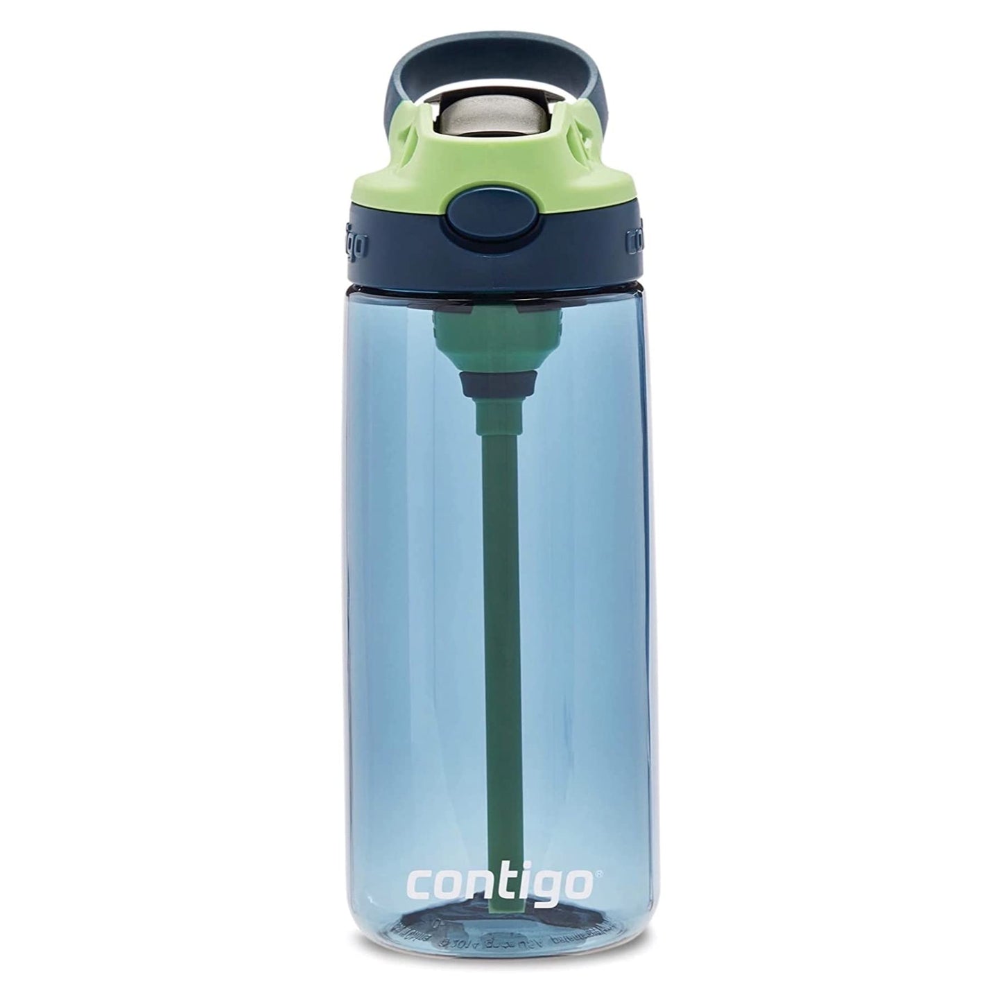 Contigo Kids Straw Water Bottle with AUTOSPOUT Lid, 20oz, Blueberry