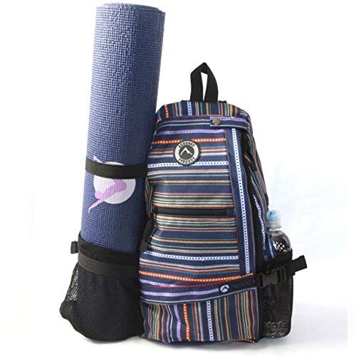 AURORAE Yoga Mat/Gym Cross-body Travel Sling Back Pack. Mat sold separately.
