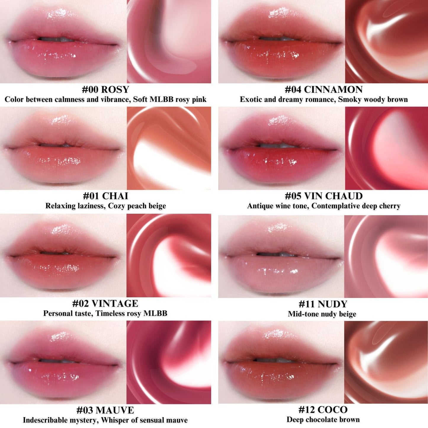 BBIA Glow Tint – Lip Plumping Volumizing Glossy & Glowy Lip Stain Naturally Moisturizing Comfortable Texture Lightweight Long-Lasting Vivid Color Non-Sticky Korean Makeup (17 AUTUMN, Pack of 1)