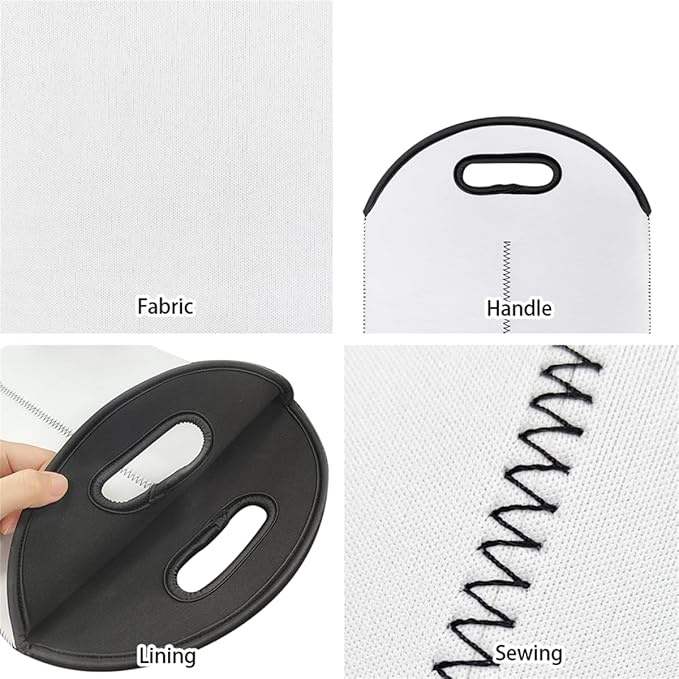 doginthehole Dragonfly Wine Carrier Tote Bag 2 Bottle Insulated Neoprene Wine/Water Bottle Holder Moon Print Wine Carrier Tote Bag Flower Pattern Champagne Carrying Bag Gift for Women Wine Love