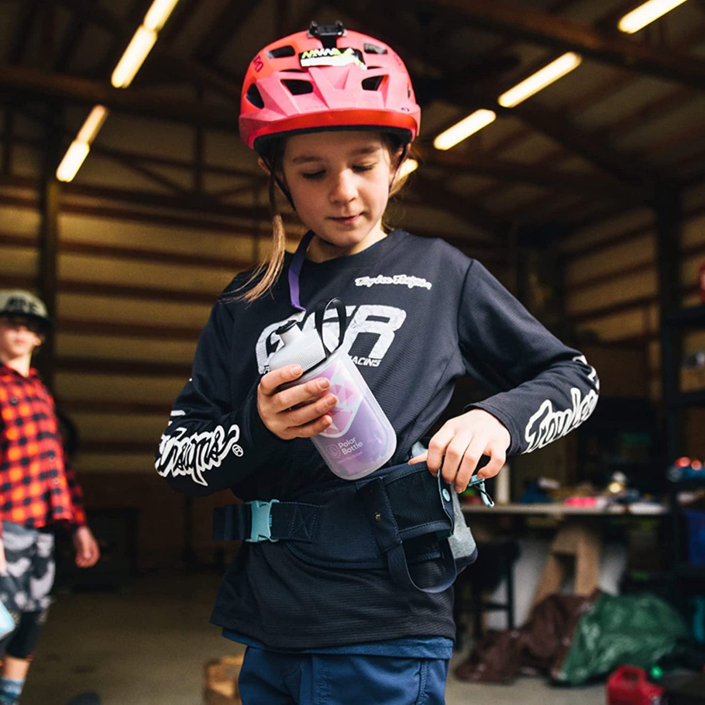 Polar Bottle Sport Insulated Water Bottle with Handle (24 oz) & Kids Insulated Water Bottle (12oz)