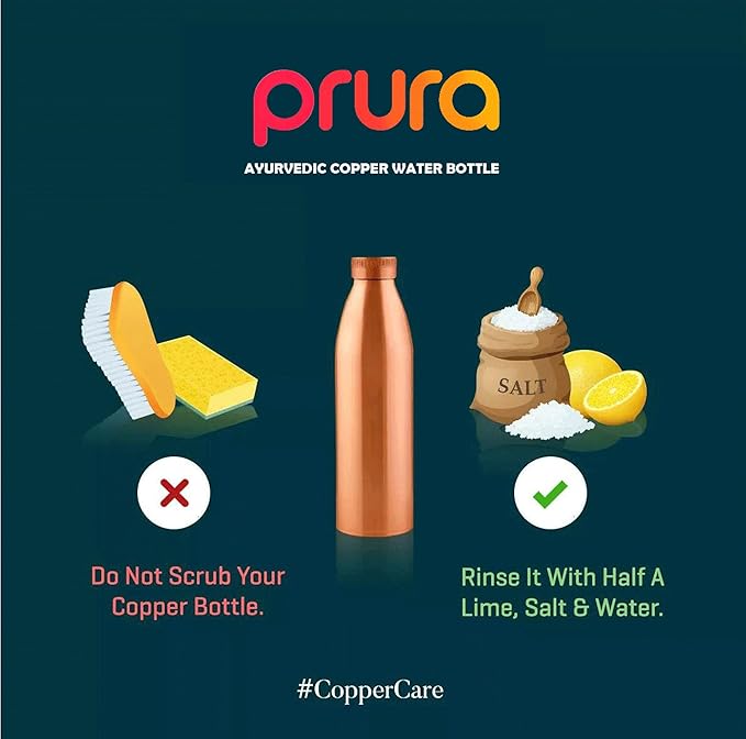 Pure Hammered Copper Water Bottle - Drink More Water, Lower Your Sugar Intake And Enjoy the Benefits Immediately, (Design 5)