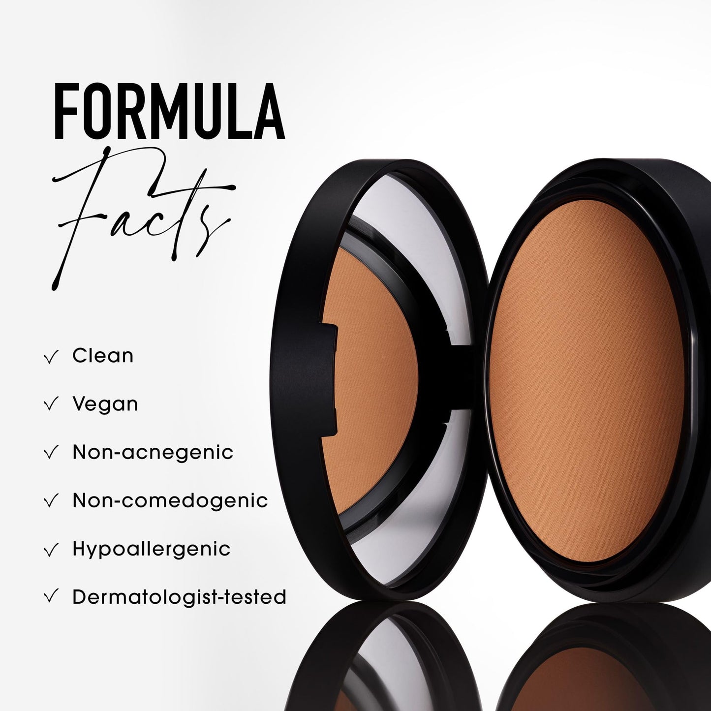 bareMinerals Barepro 24HR Skin-Perfecting Powder Foundation, Matte Pressed Powder Foundation Full Coverage with Plant-Based Squalene, Oil Control, Vegan - Light 27 Neutral