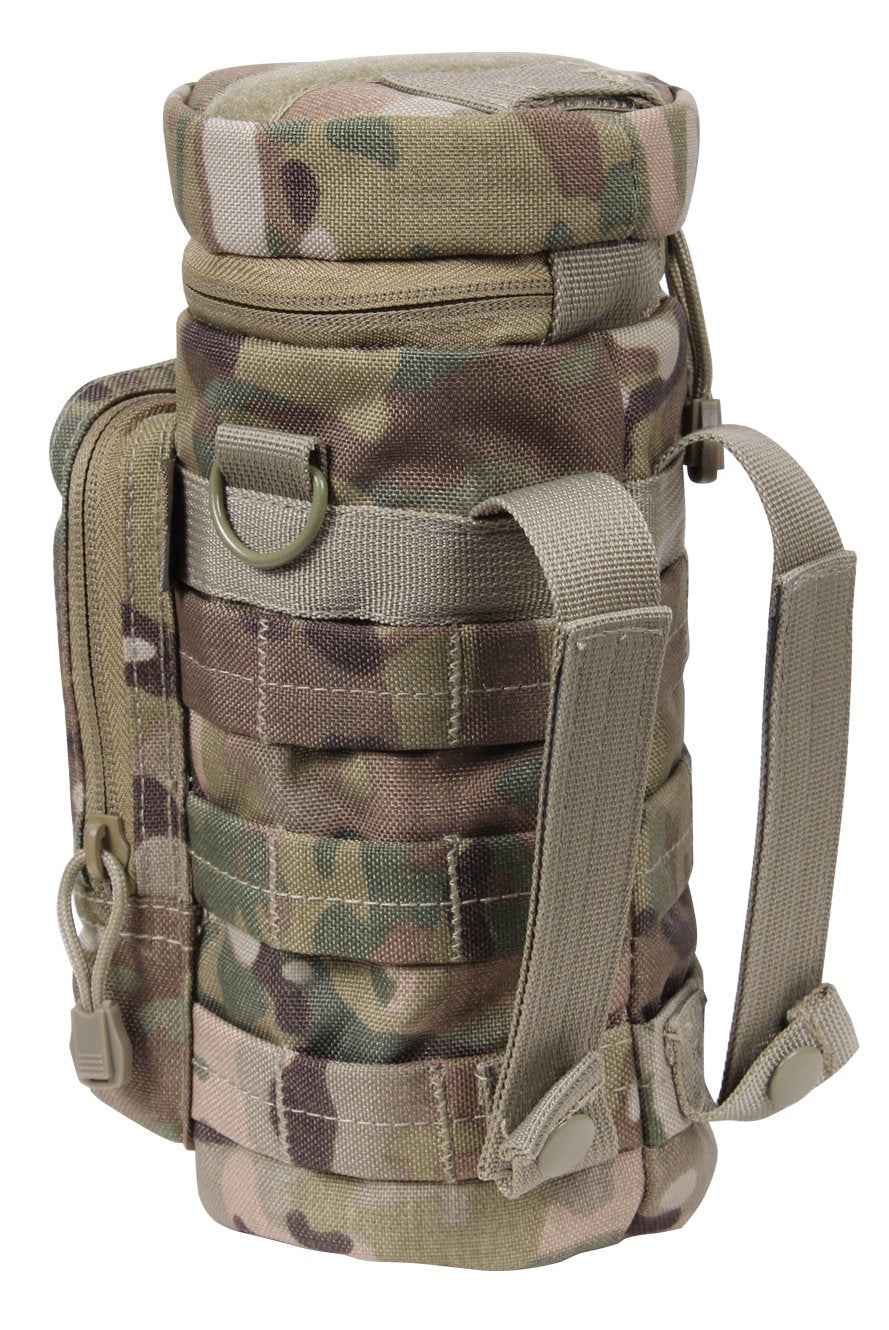 Rothco MOLLE Compatible Water Bottle Pouch, Multicam