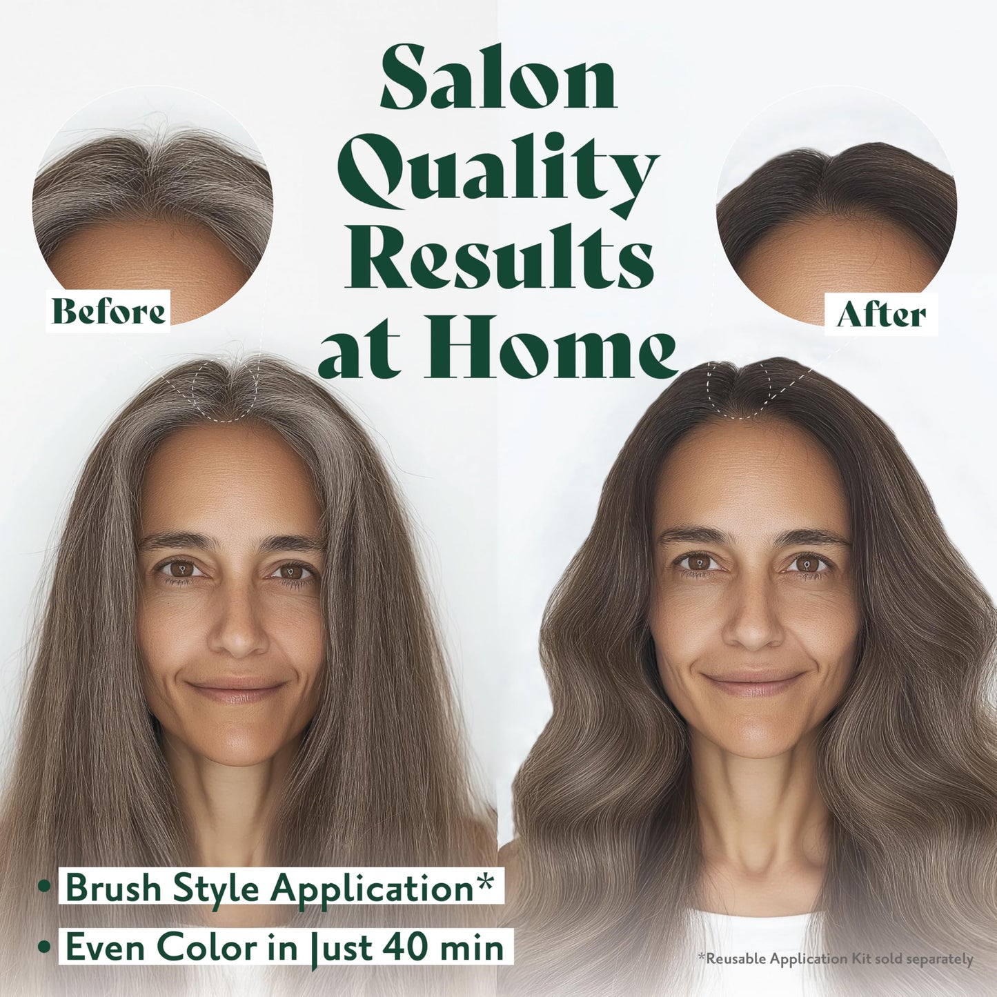 Herbatint Permanent Hair Dye For Women - 7C Ash Blonde - For Up To 100% Gray Coverage of Resistant Gray Hair - Ammonia-Free, Alcohol-Free & Vegan - Salon Influenced Hair Color 5.75 fl oz