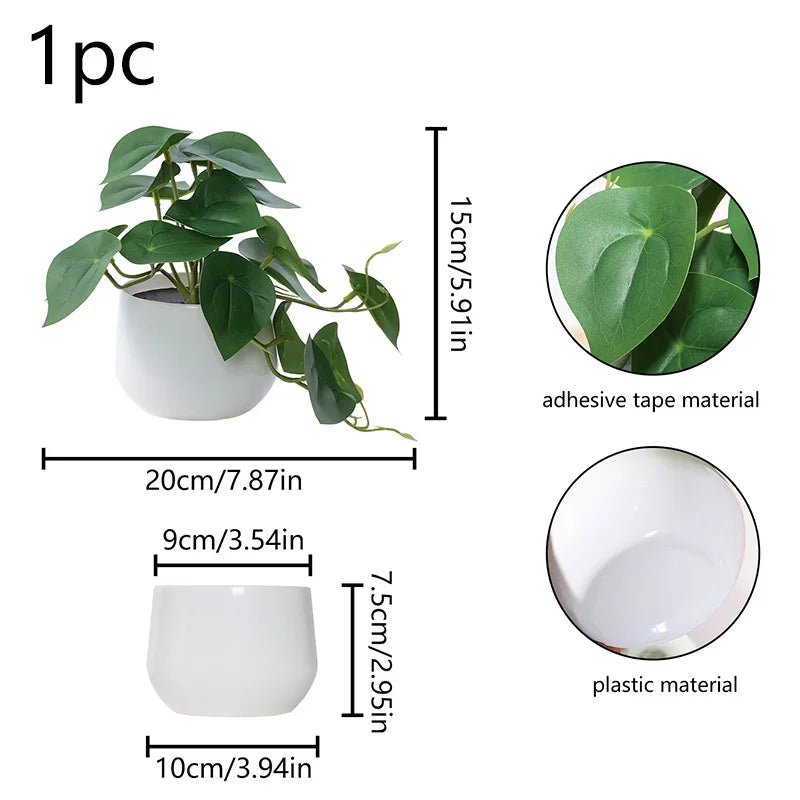 Simulated Potted Plant for Home & Office