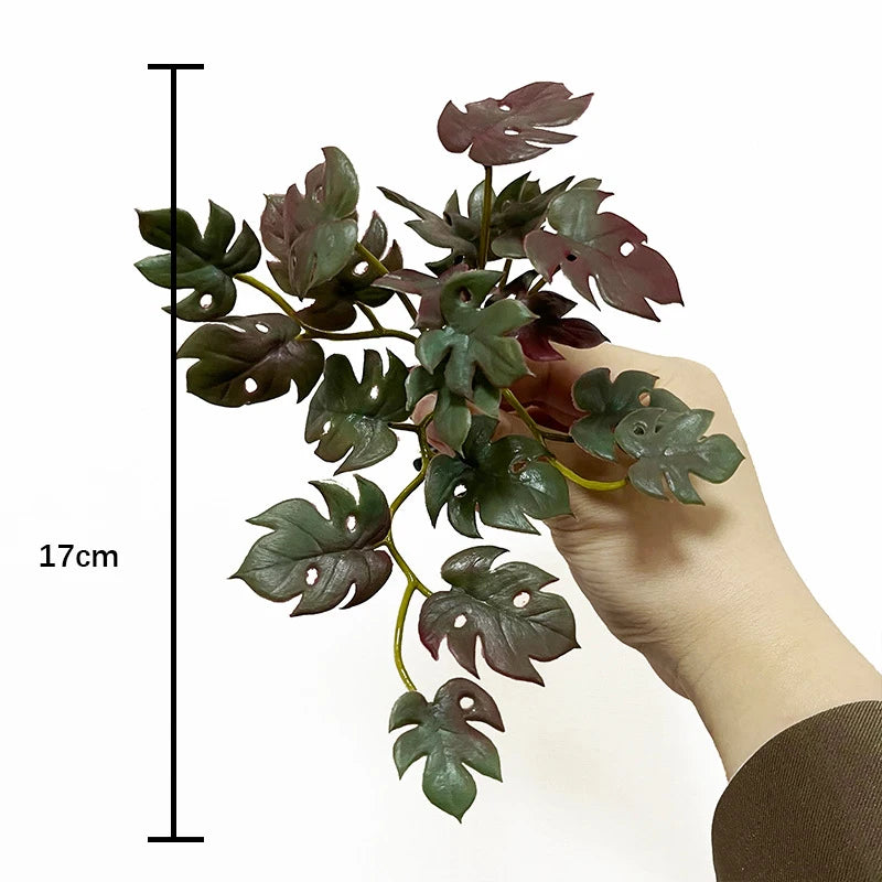 Artificial Copper Coin Grass Bouquet Décor