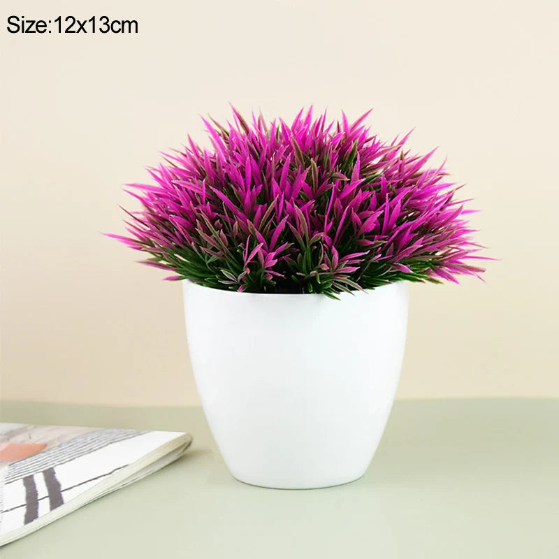Artificial Potted Green Bonsai Tree