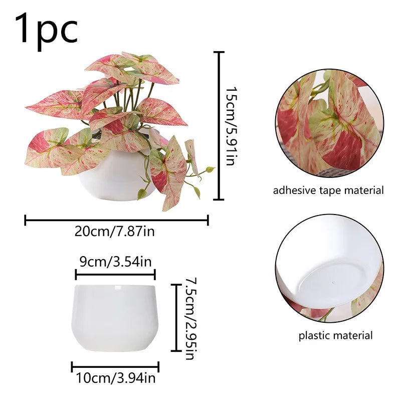 Simulated Potted Plant for Home & Office