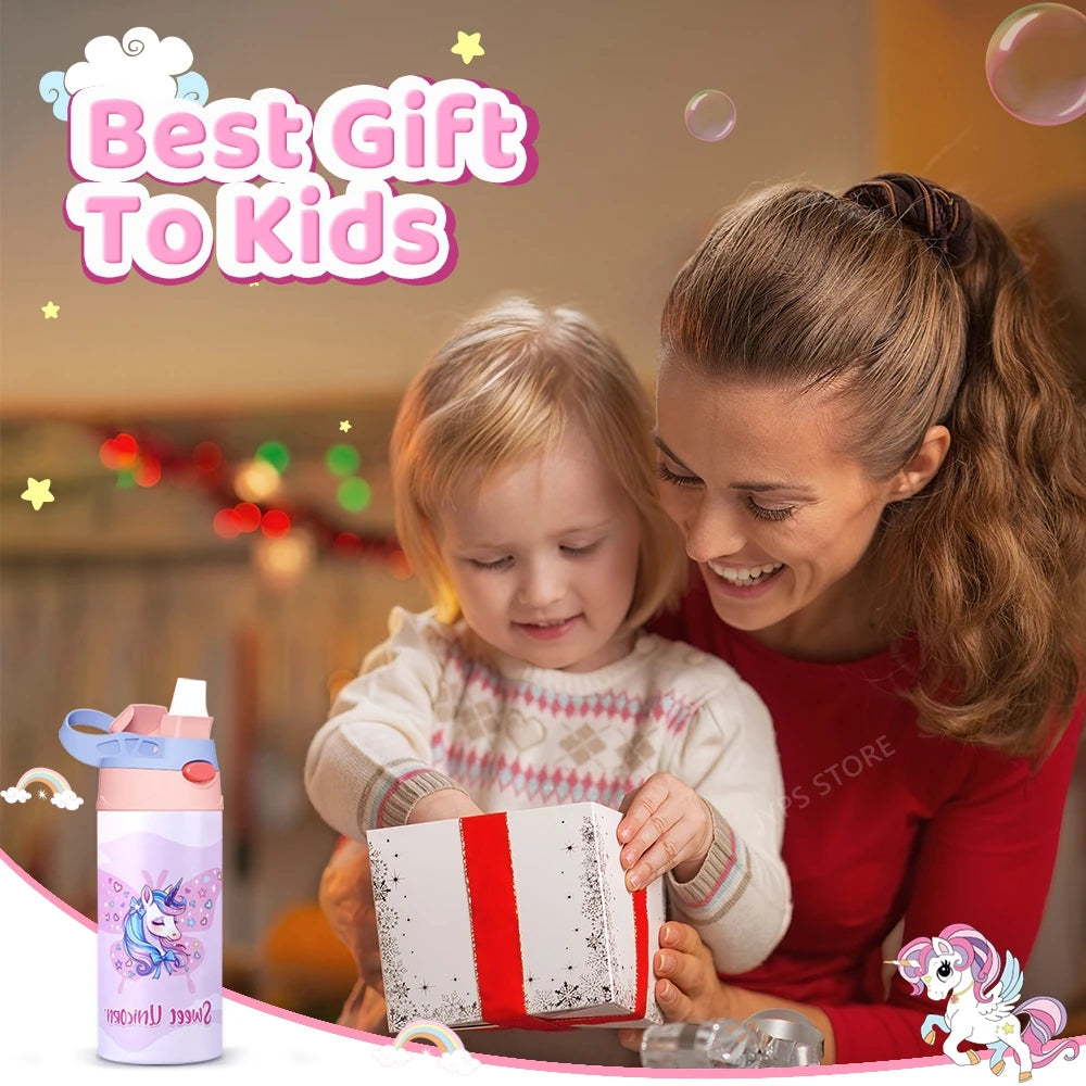 Kids Stainless Steel Water Bottle For School
