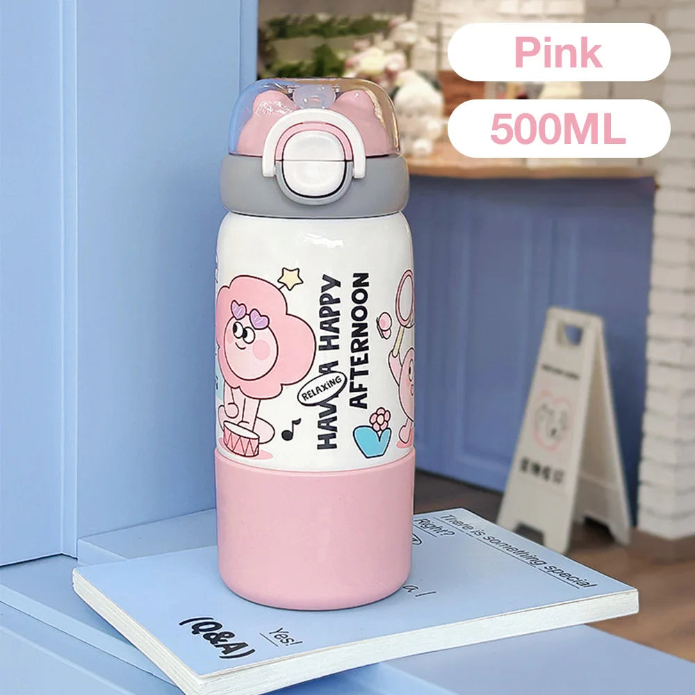 Kids Water Bottle For Outdoor - Stainless Steel