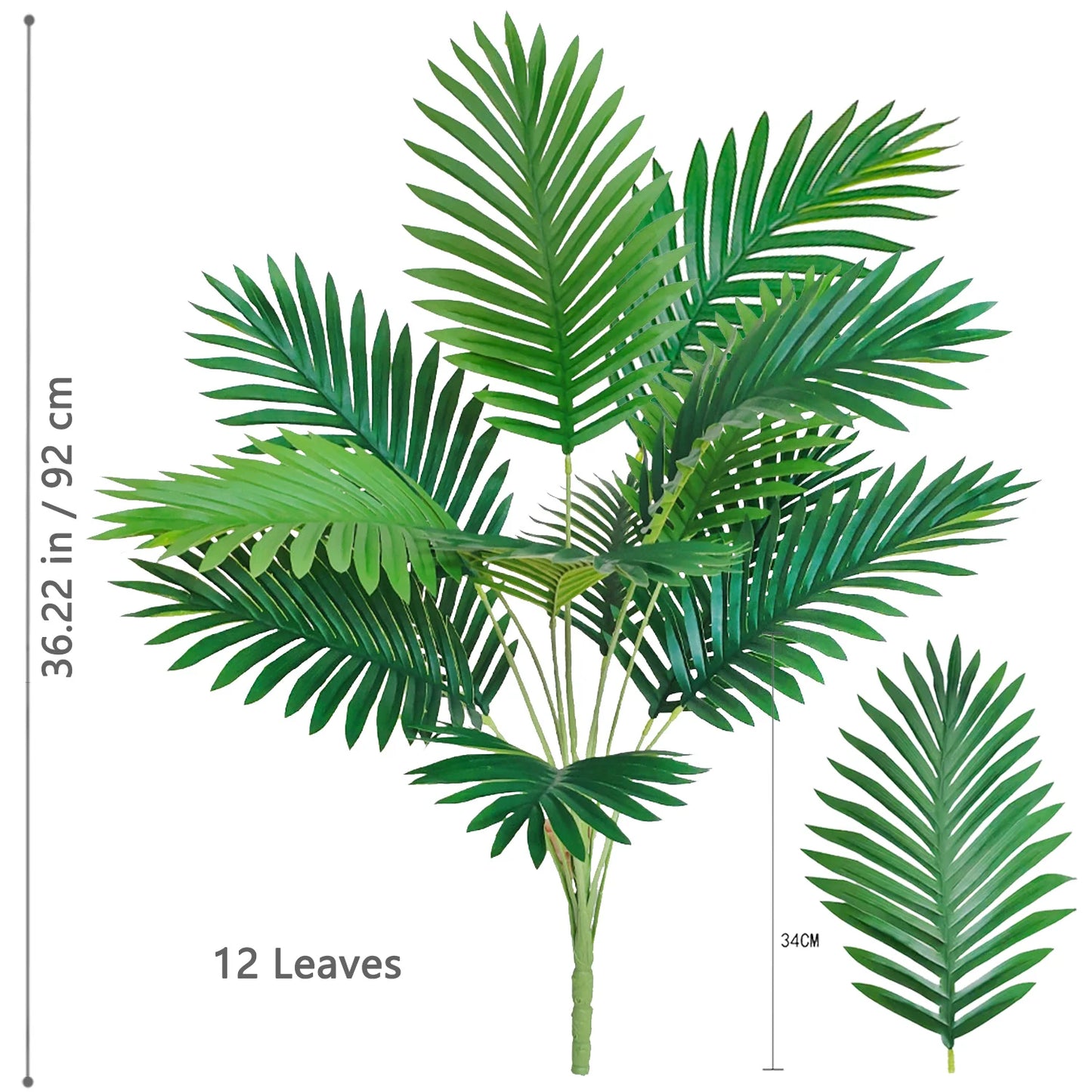 Artificial Palm Tree Tropical Decor