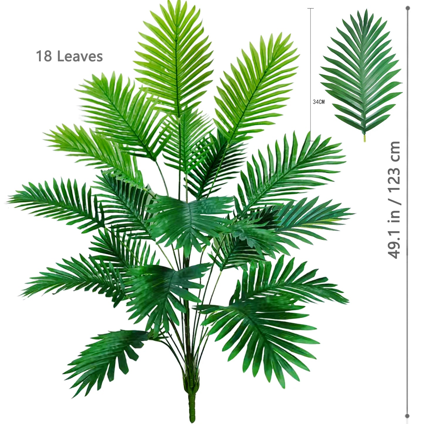 Artificial Palm Tree Tropical Decor