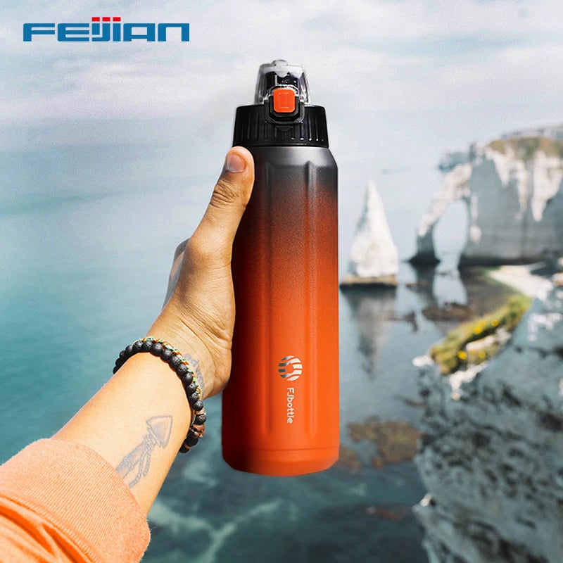 FEIJIAN Stainless Steel Sports Water Bottle