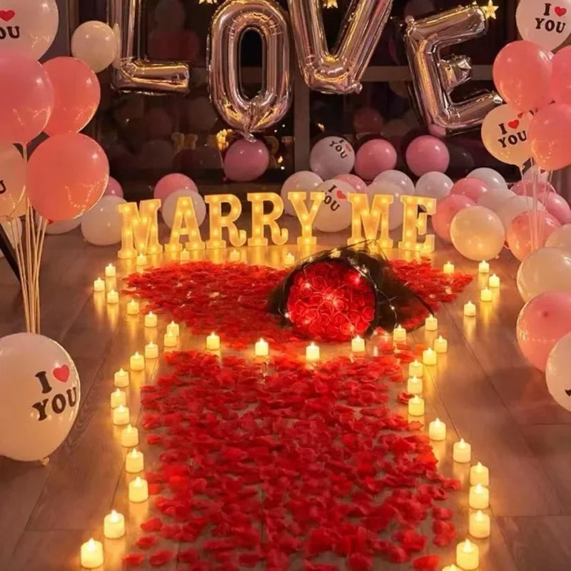 Artificial Rose Petals for Decor