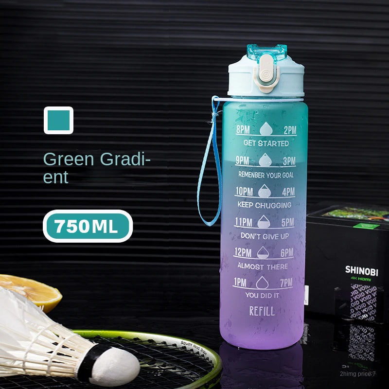 Colorful Plastic Water Bottle For Gym