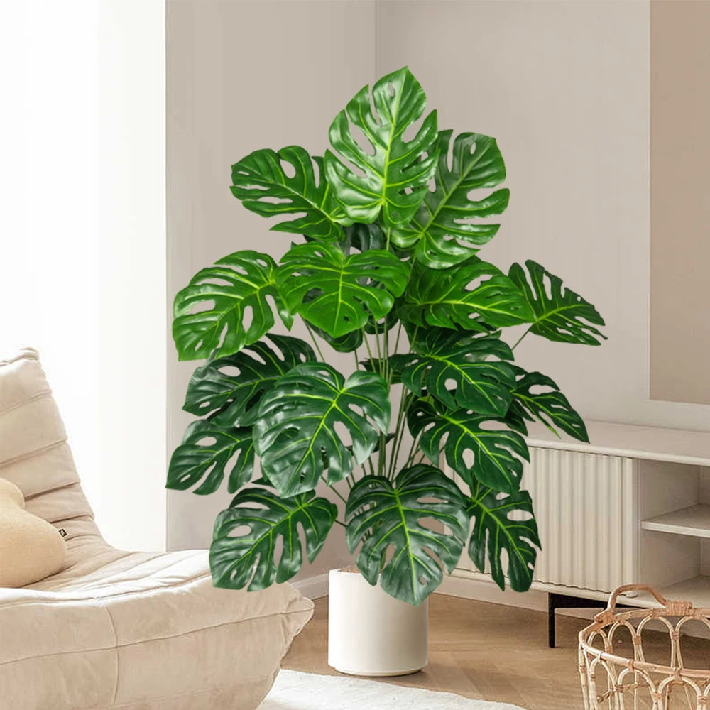 Artificial Monstera Tree Tropical Décor