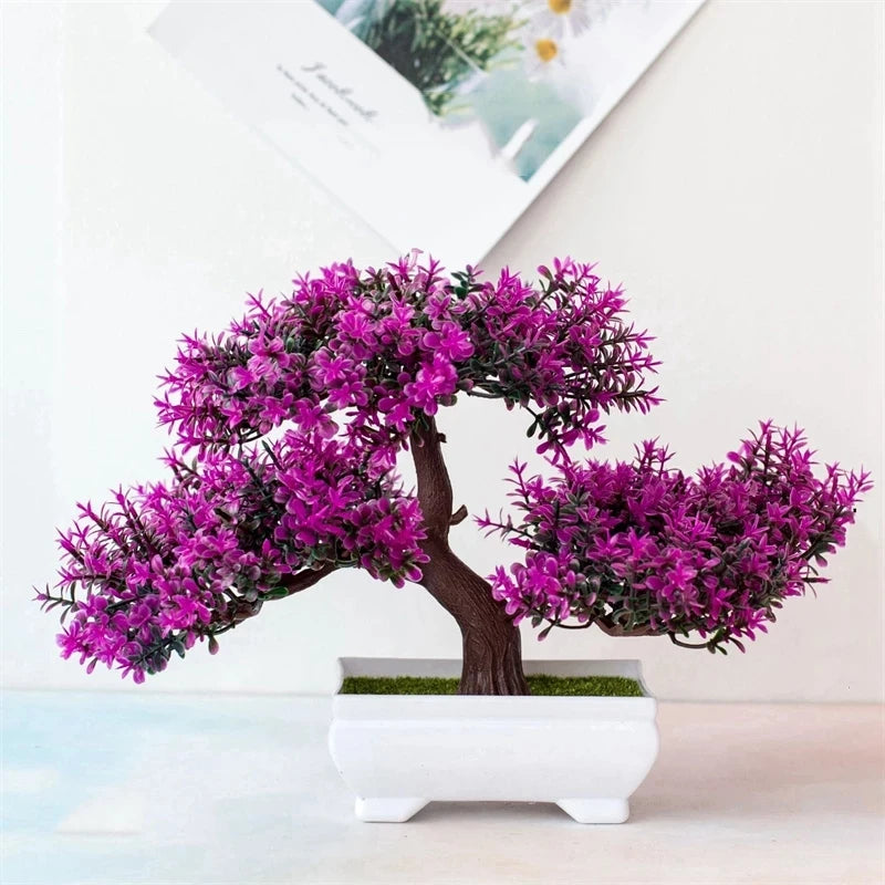Artificial Bonsai Tree Potted Ornament