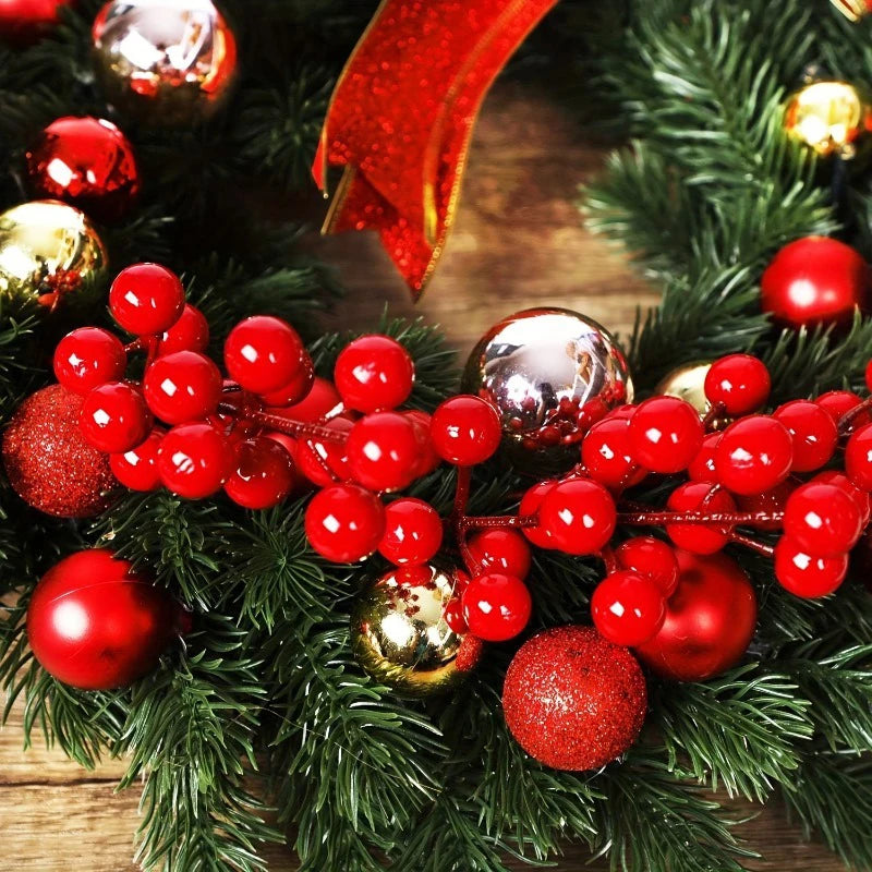 Christmas Red Berry Branch Decorations