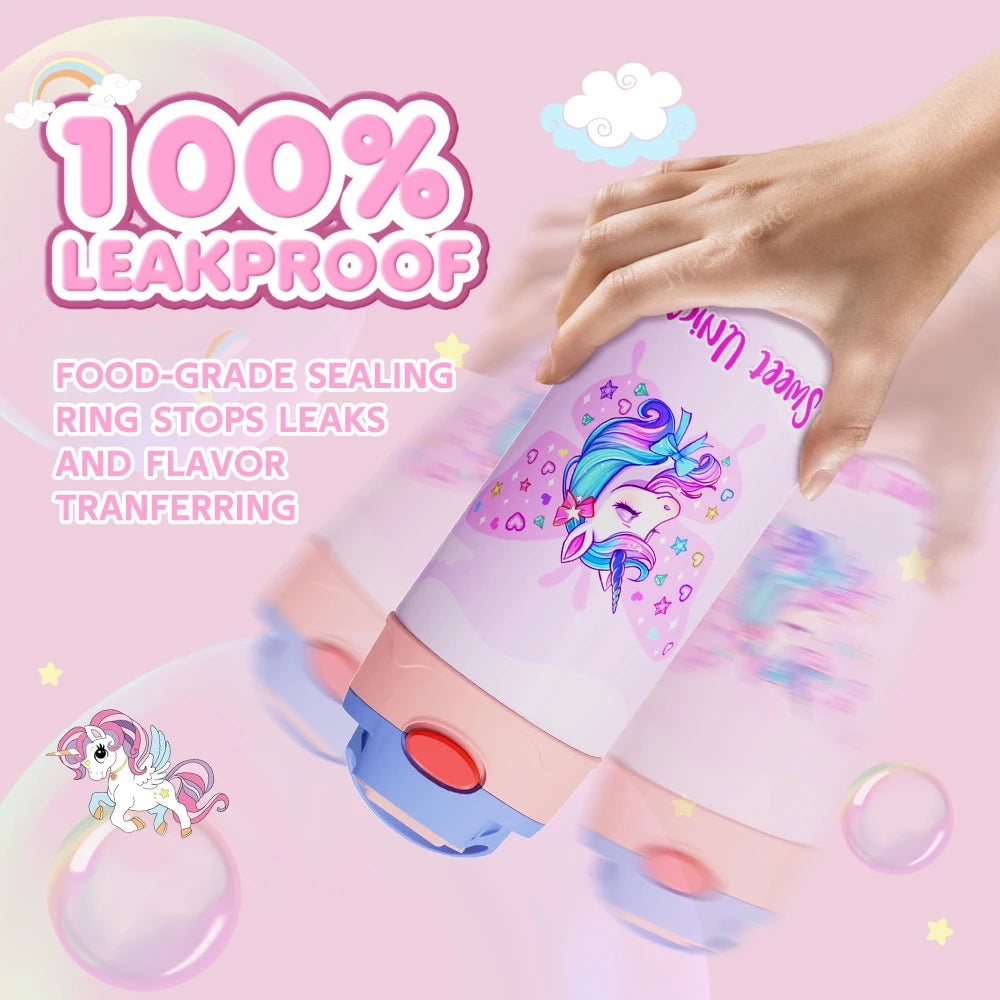 Kids Stainless Steel Water Bottle For School