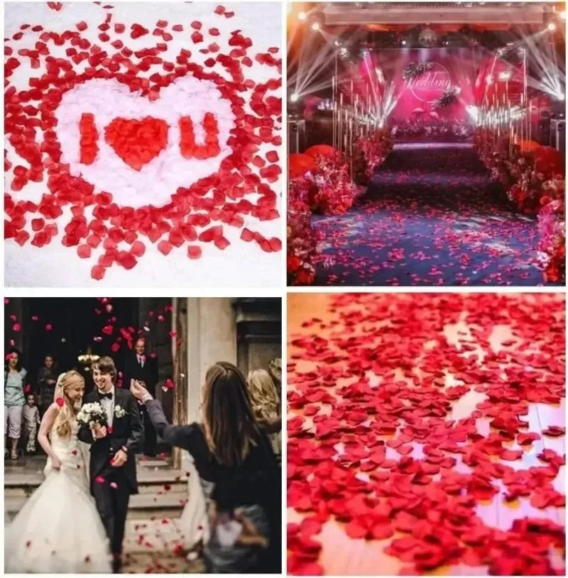 Artificial Rose Petals for Decor
