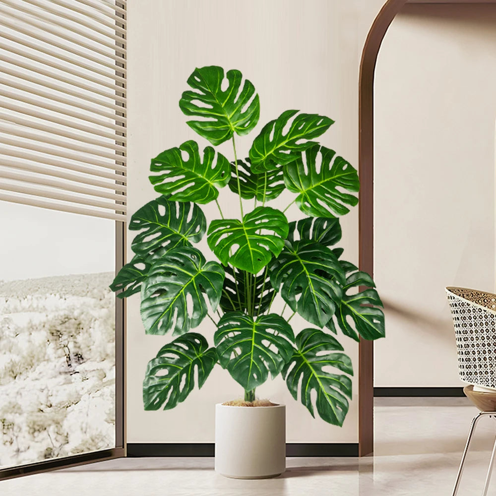 Artificial Monstera Tree Tropical Décor