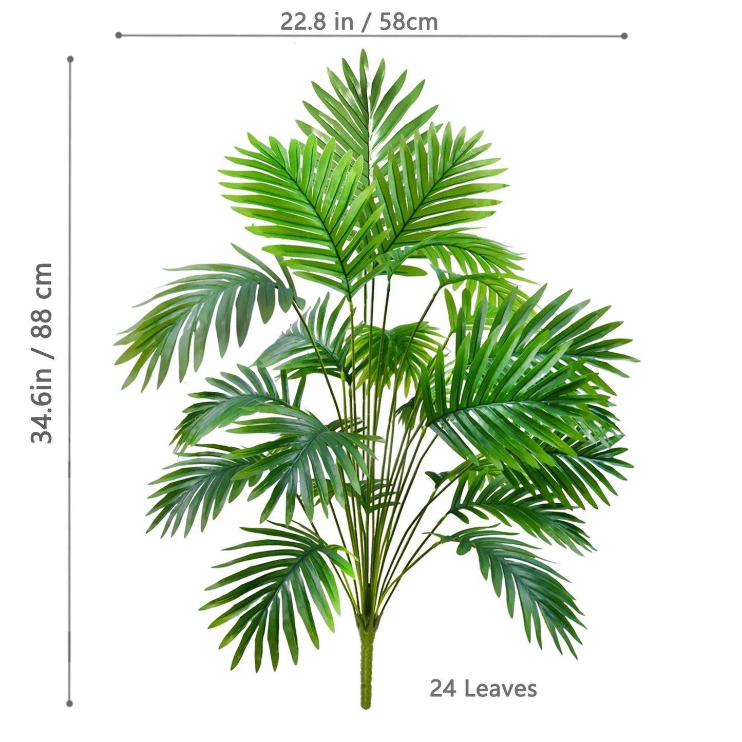 Artificial Palm Tree Tropical Decor