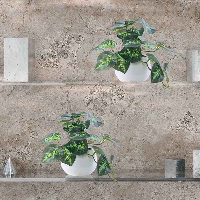 Simulated Potted Plant for Home & Office