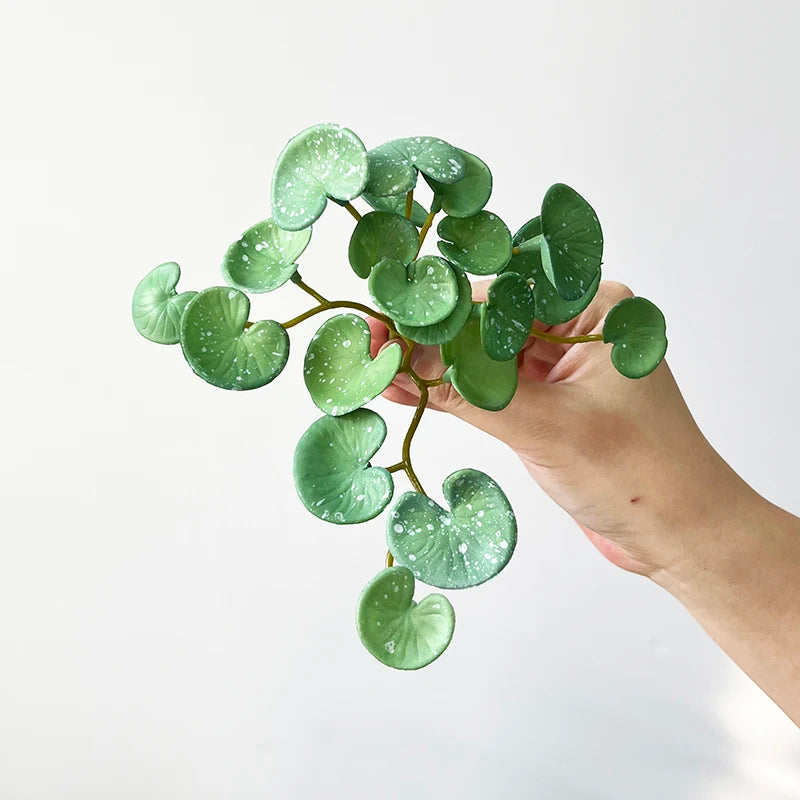 Artificial Copper Coin Grass Bouquet Décor