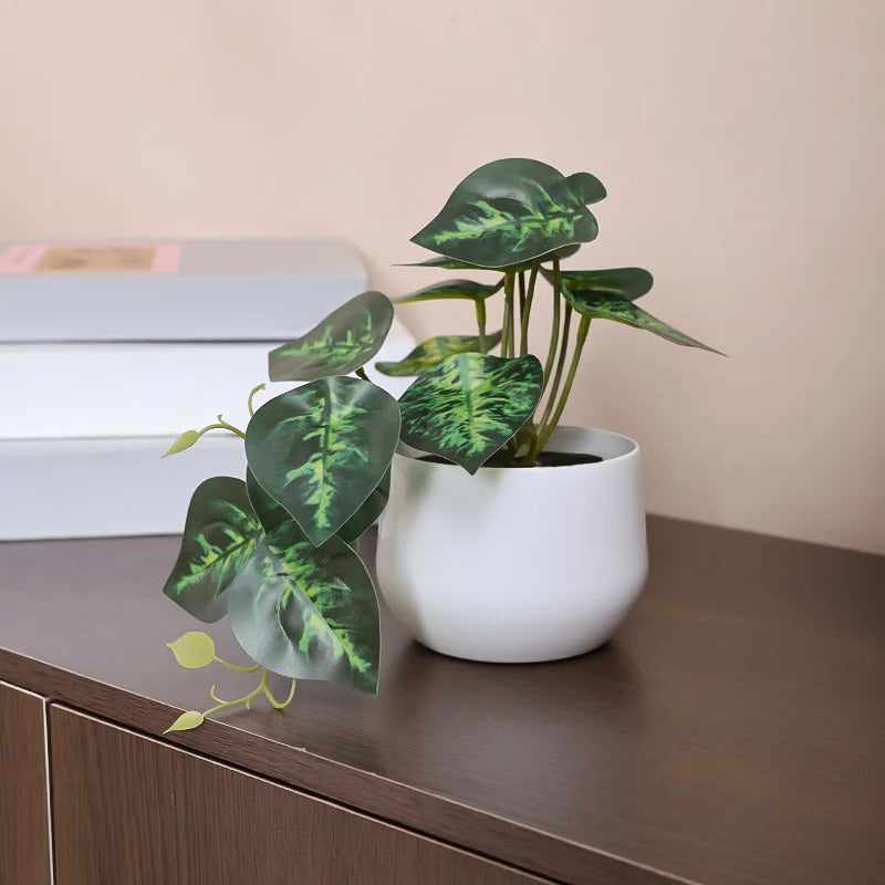 Simulated Potted Plant for Home & Office