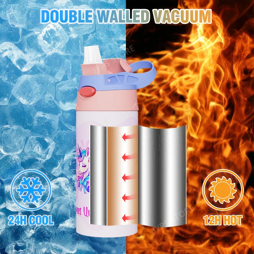 Kids Stainless Steel Water Bottle For School
