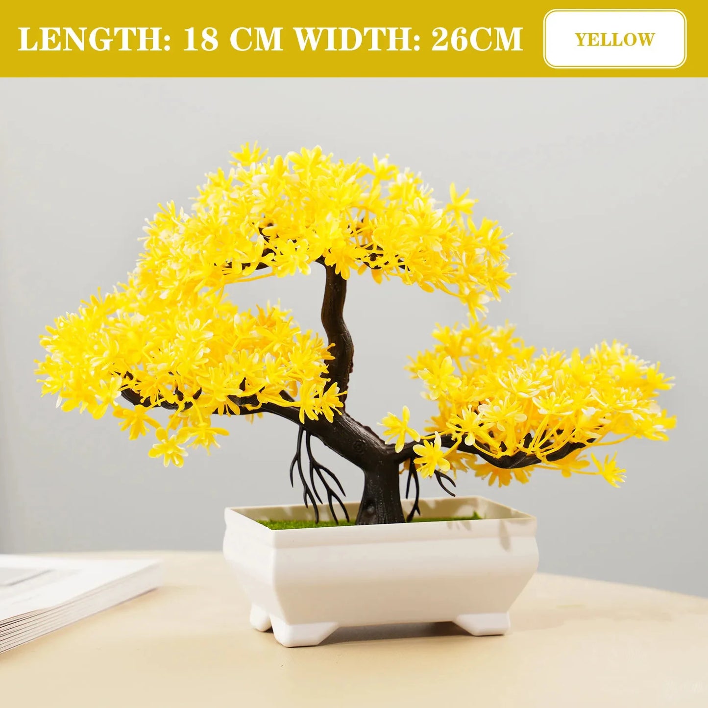 Artificial Potted Bonsai Tree Ornament