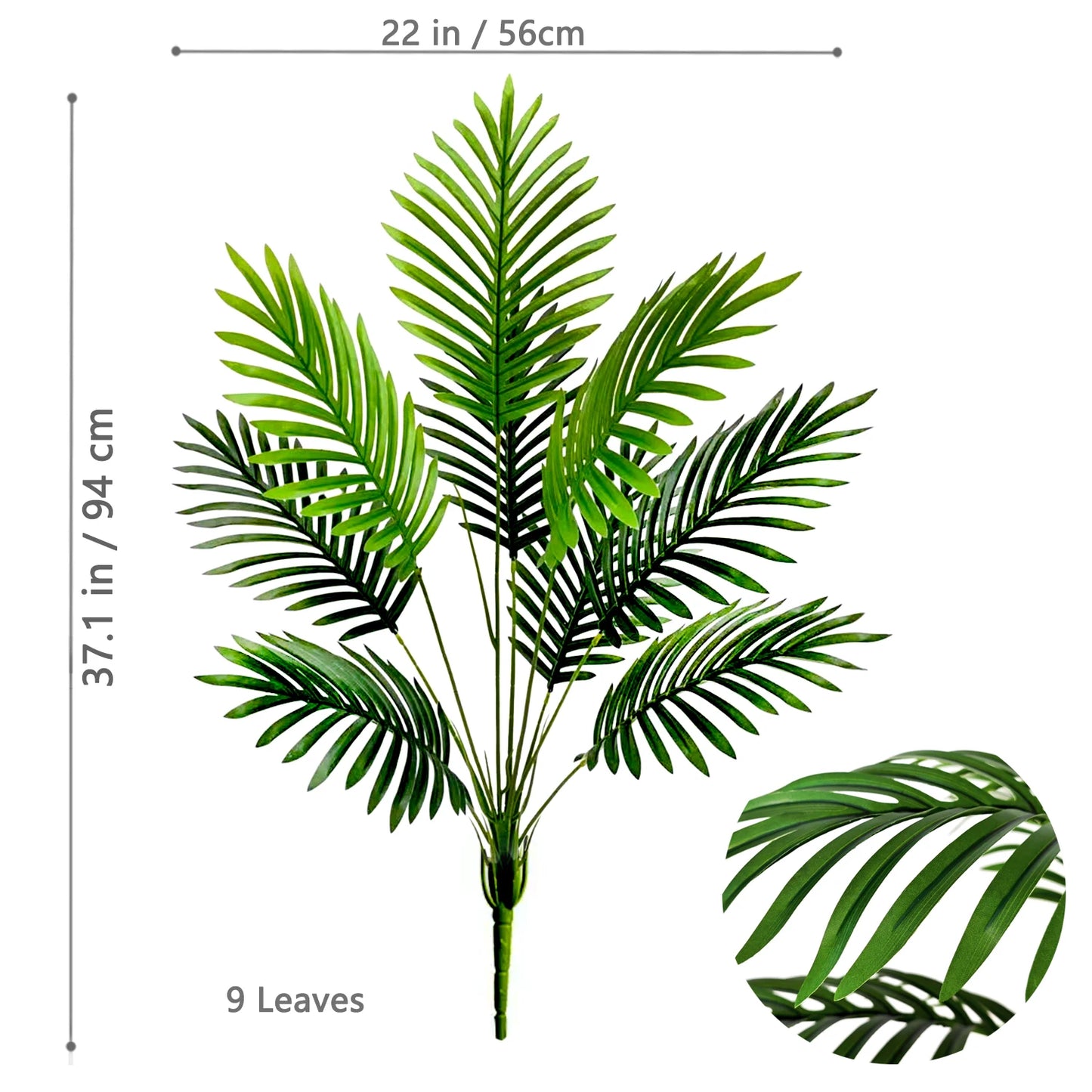 Artificial Palm Tree Tropical Decor