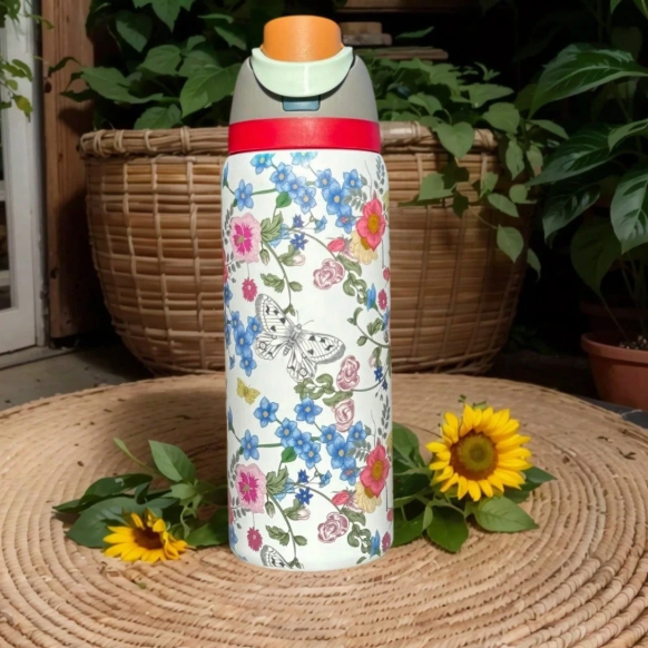 Owala apricot 32oz Stainless Steel Insulated Water Bottle