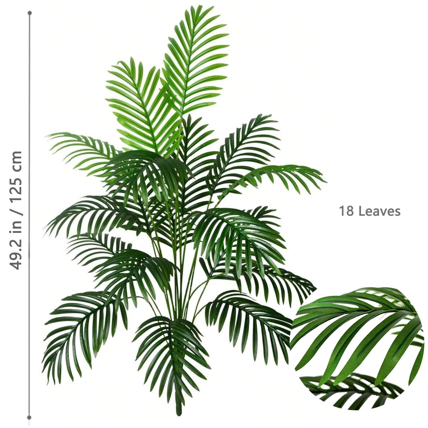 Artificial Palm Tree Tropical Decor