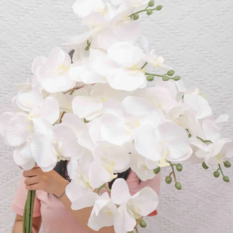 Artificial Butterfly Orchid Flowers Decor