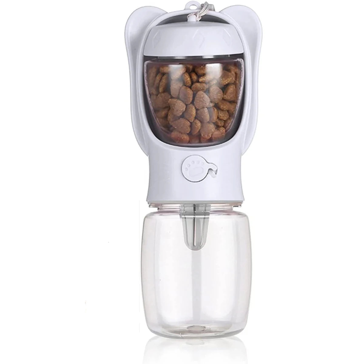 Dog Water Bottle with Food Container