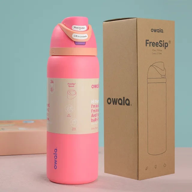 Owala travel water bottle