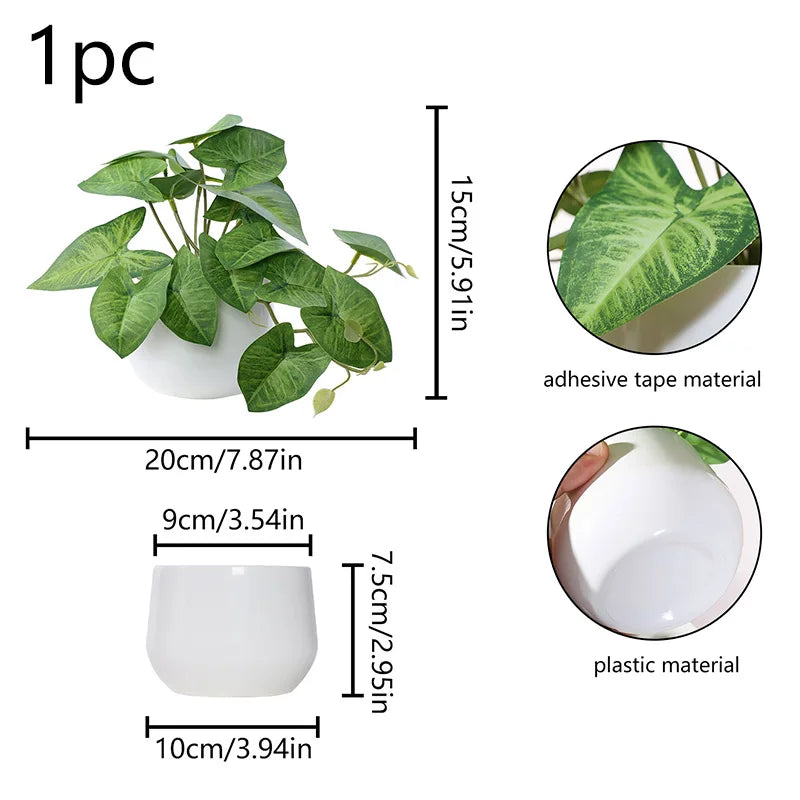 Simulated Potted Plant for Home & Office