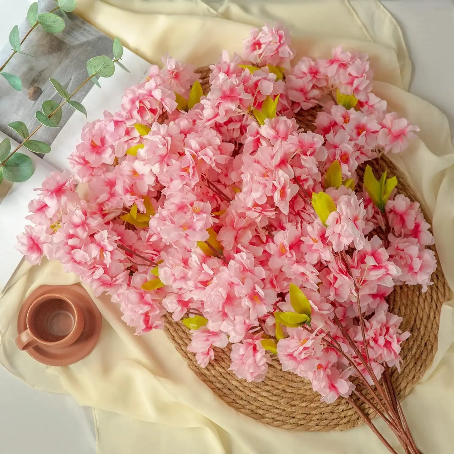 Artificial Sakura Flower Bouquet Décor