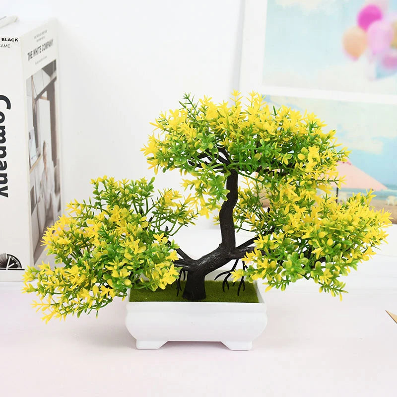Artificial Bonsai Tree Potted Ornament