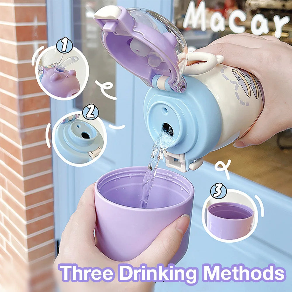 Kids Water Bottle For Outdoor - Stainless Steel