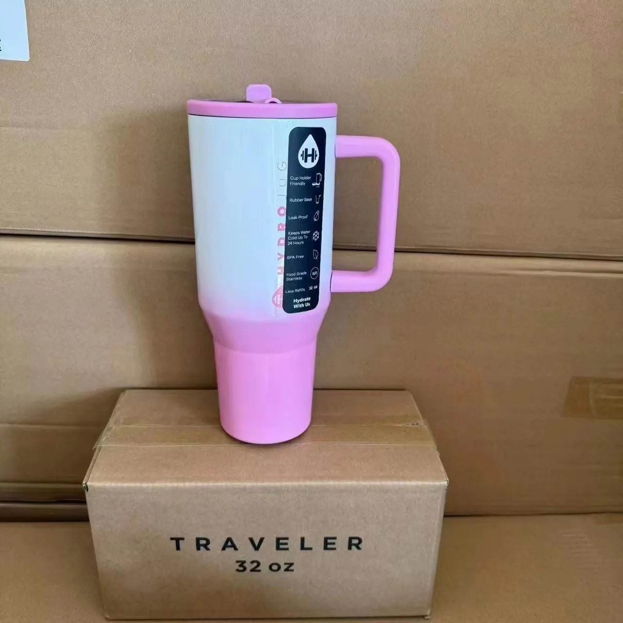 HydroJug 32 OZ Insulated Car Cup