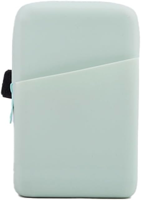 Water Bottle Pouch silicone Gym Tumbler Accessories for Stanley Quencher, IceFlow Simple Modern tumbler20 oz 30 oz 40 oz, with pocket for storage for Phone, Card, Key, Wallet (Mint Green)